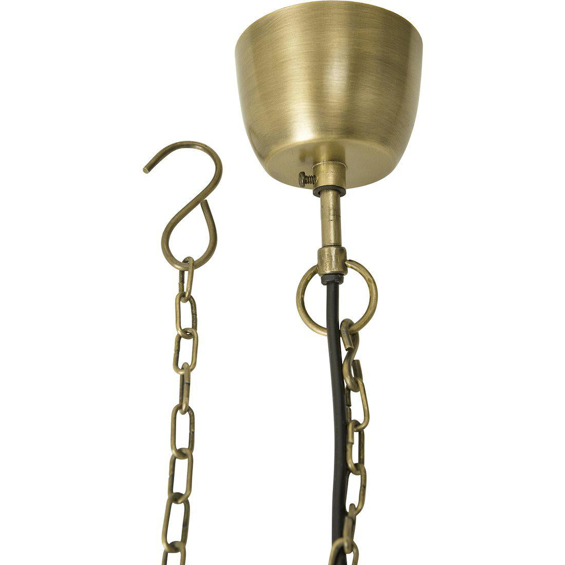 Hängelampe Antik-Messing ,Pendelleuchte Gold