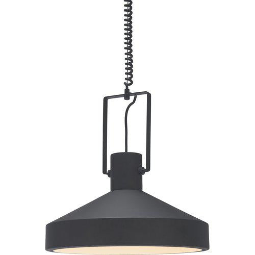 Hängelampe Schwarz, Pendelleuchte schwarz, Durchmesser 55 cm