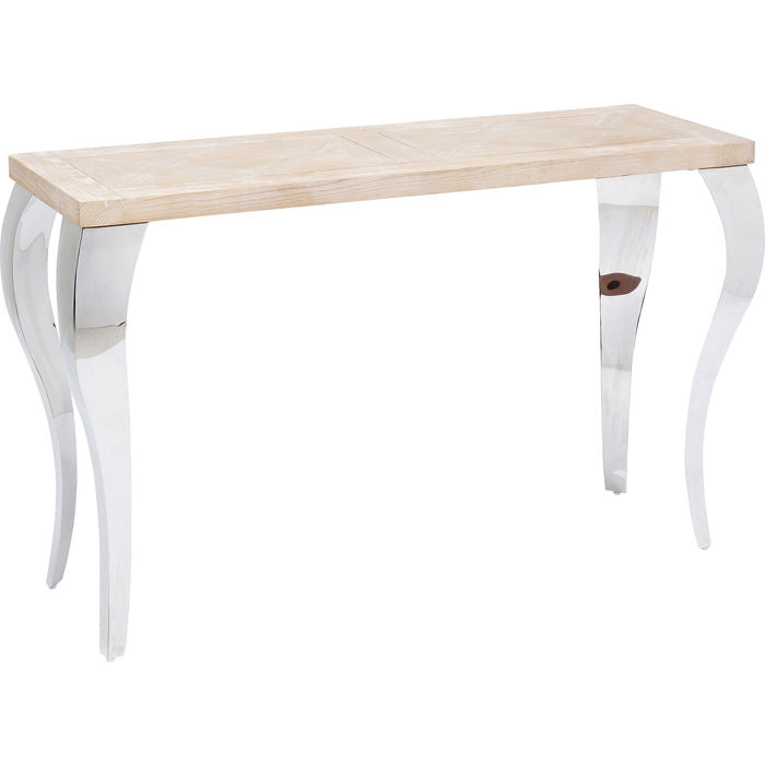 Konsole verchromt, Konsole vintage, Breite 120 cm