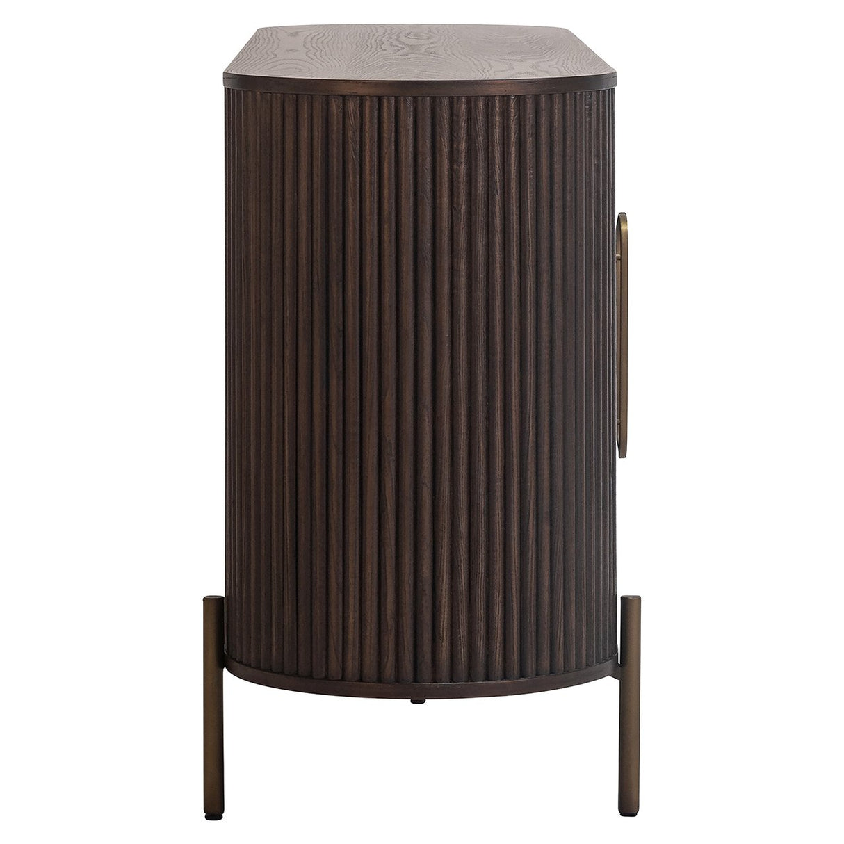 Sideboard braun Eiche, Anrichte braun, Breite 180 cm