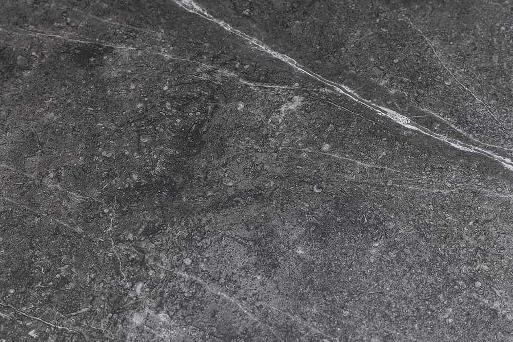 Couchtisch schwarz-weiß, Couchtisch ausziehbar rund, Durchmesser 80-134 cm