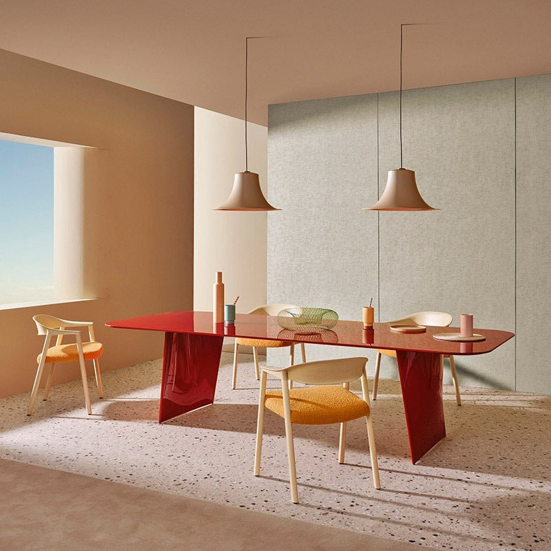 Design Esstisch Farbe taupe Tisch taupe, Länge 240-360 cm