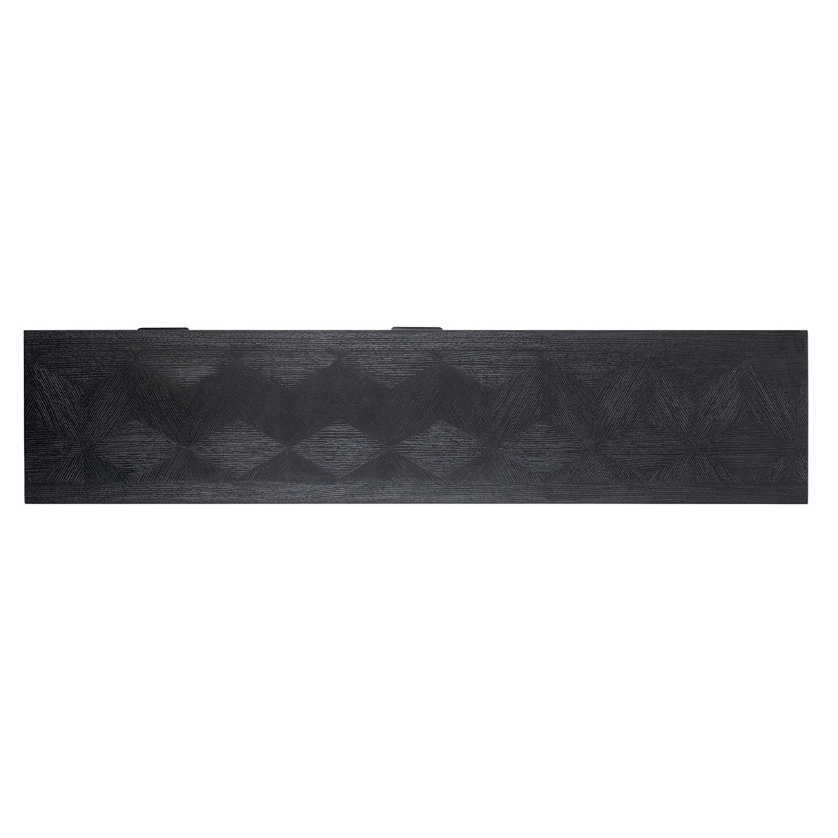 Fernsehschrank Eiche furniert, TV Schrank schwarz, Breite 180 cm