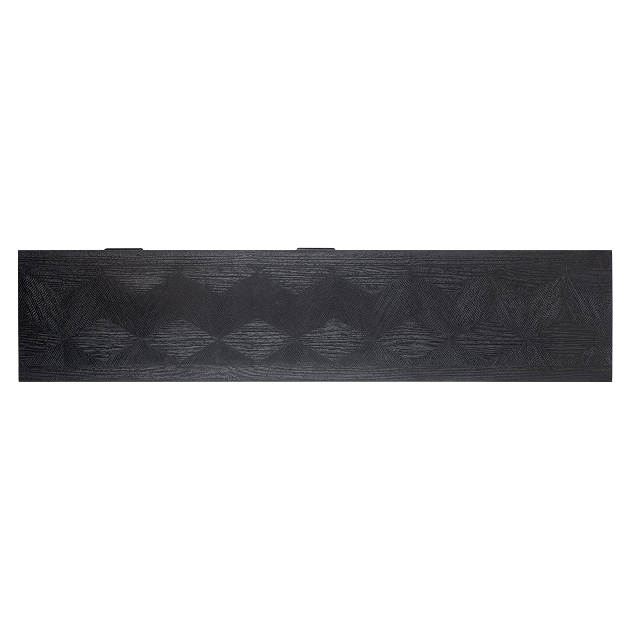 Fernsehschrank Eiche furniert, TV Schrank schwarz, Breite 180 cm