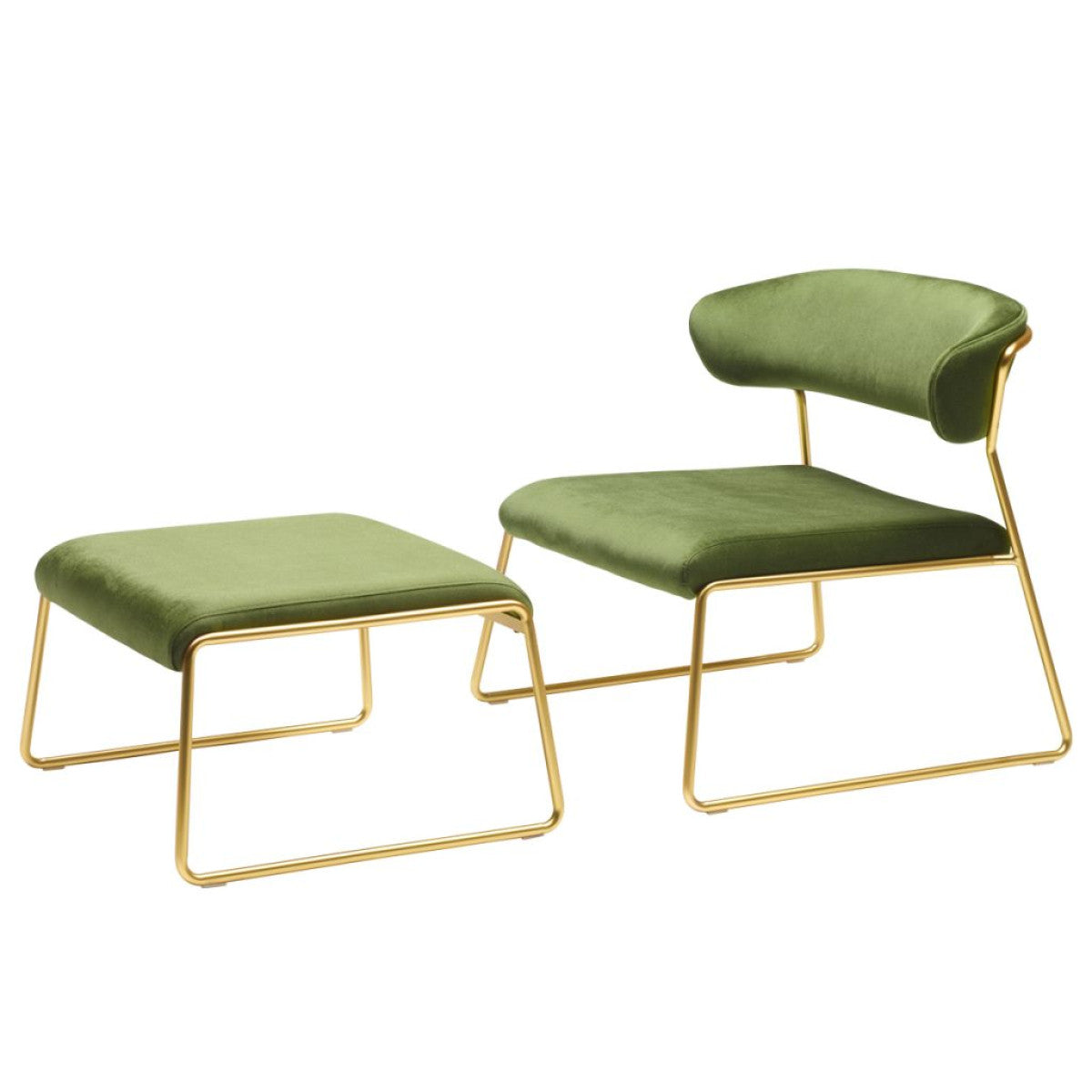 Loungsessel grün, Loungestuhl grün, Sessel grün