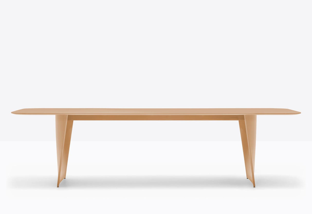 Design Esstisch Farbe taupe Tisch taupe, Länge 240-360 cm