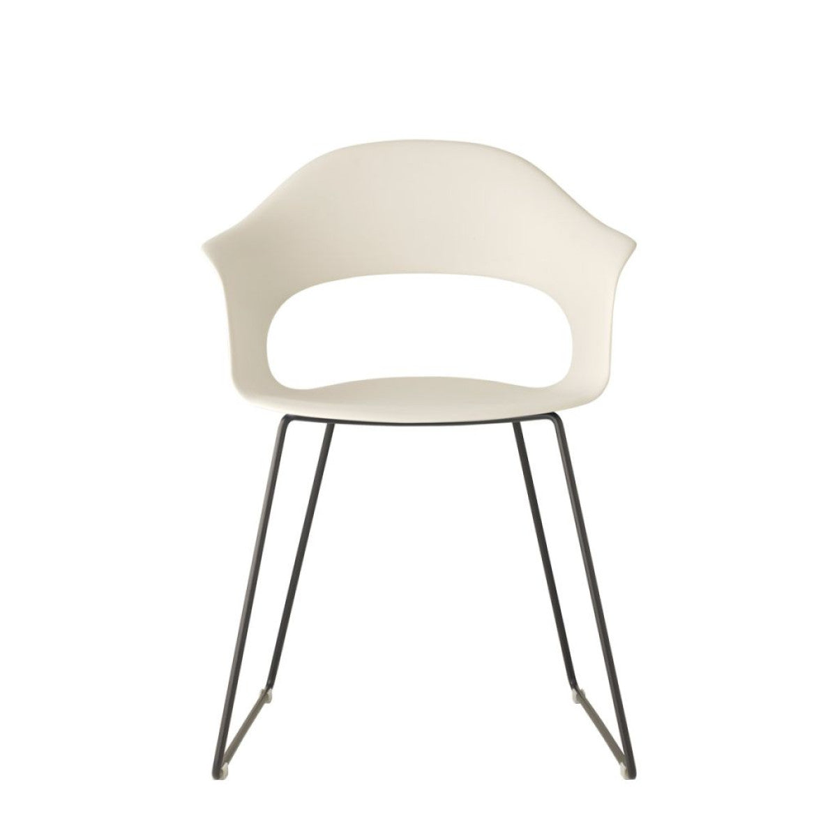 Gartenstuhl weiß, Stuhl weiß, Stuhl Kunststoff-Schale