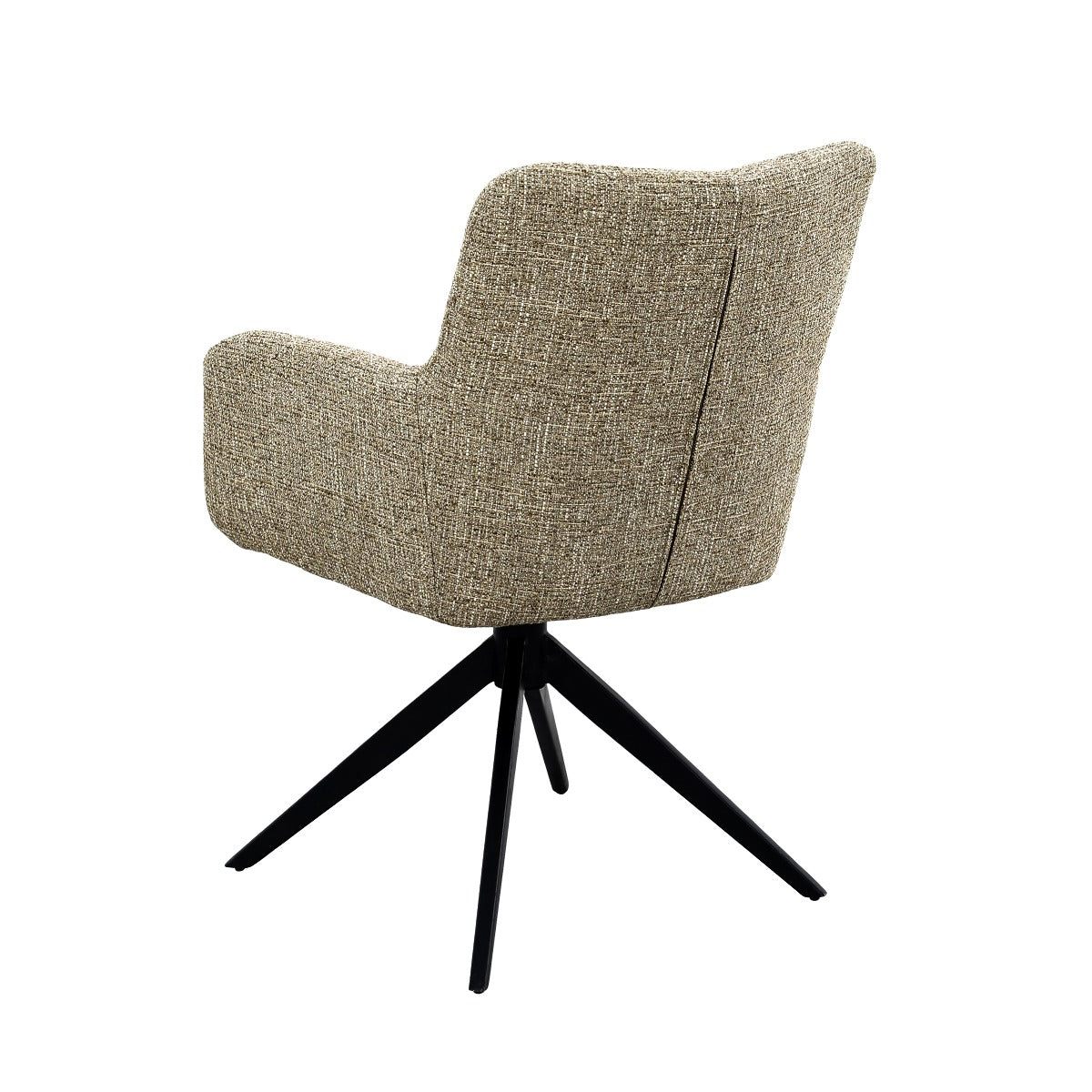 Stuhl drehbar Farbe beige, Esszimmerstuhl beige, Breite 62 cm