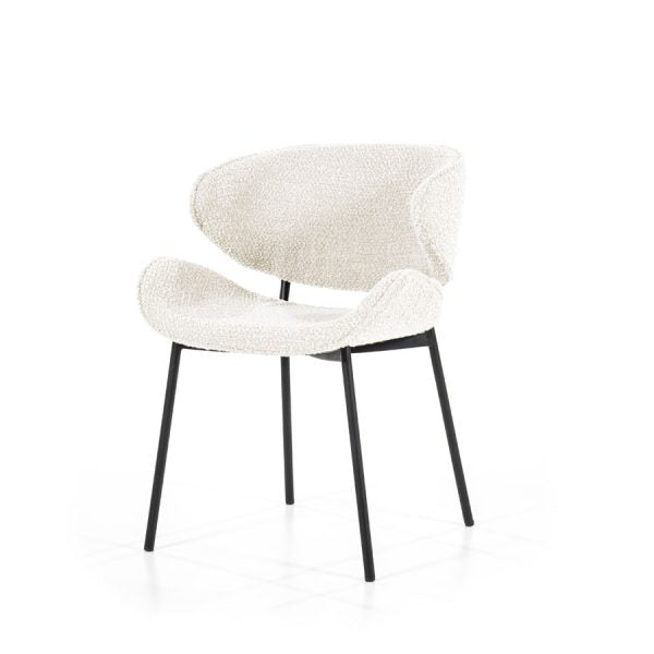 Stuhl beige-weiß, Esszimmerstuhl weiß