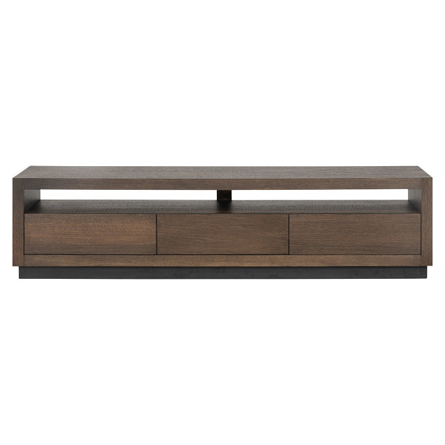 TV Schrank braun drei Schubladen, Fernseheschrank braun, Breite 185 cm