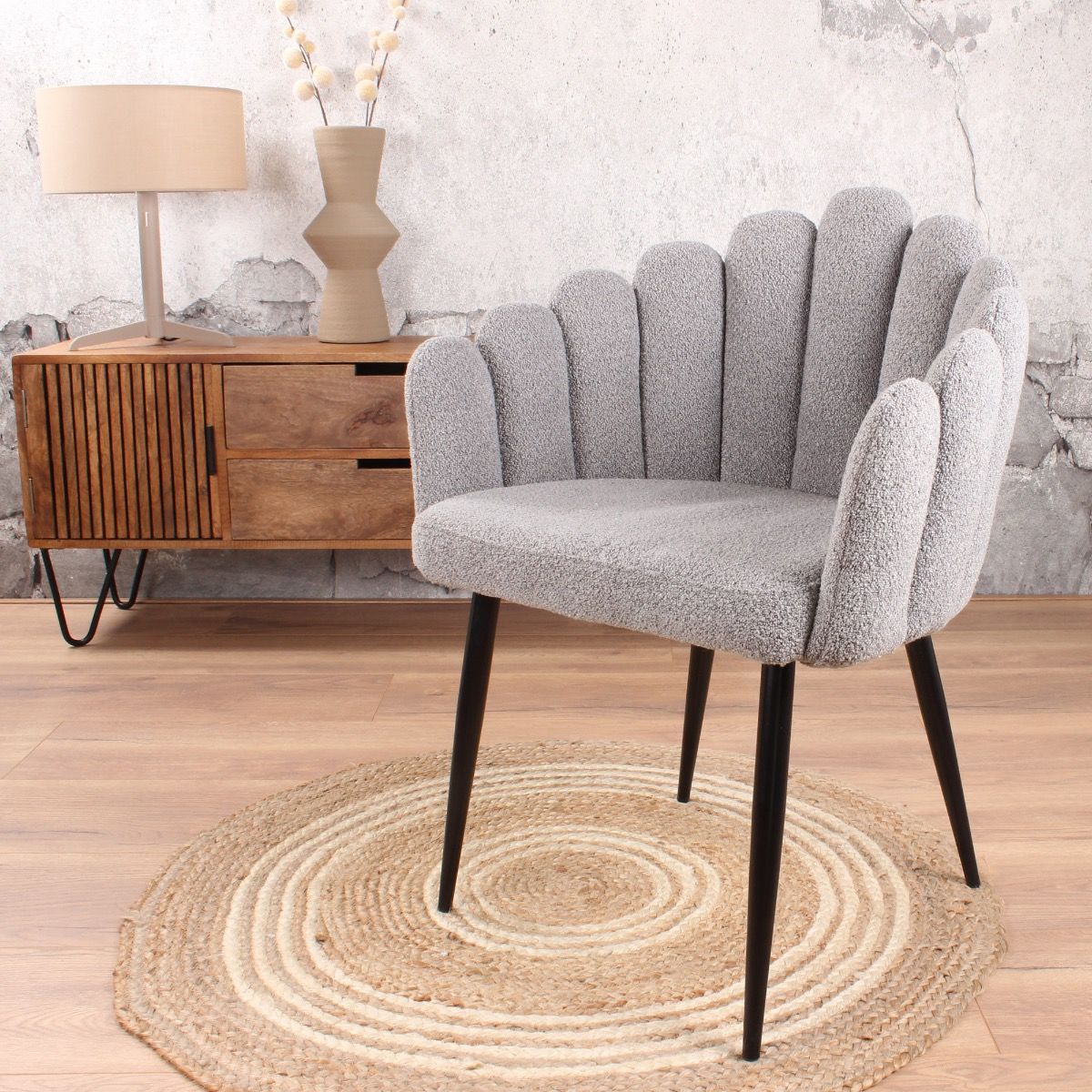 Stuhl grau, Esszimmerstuhl grau