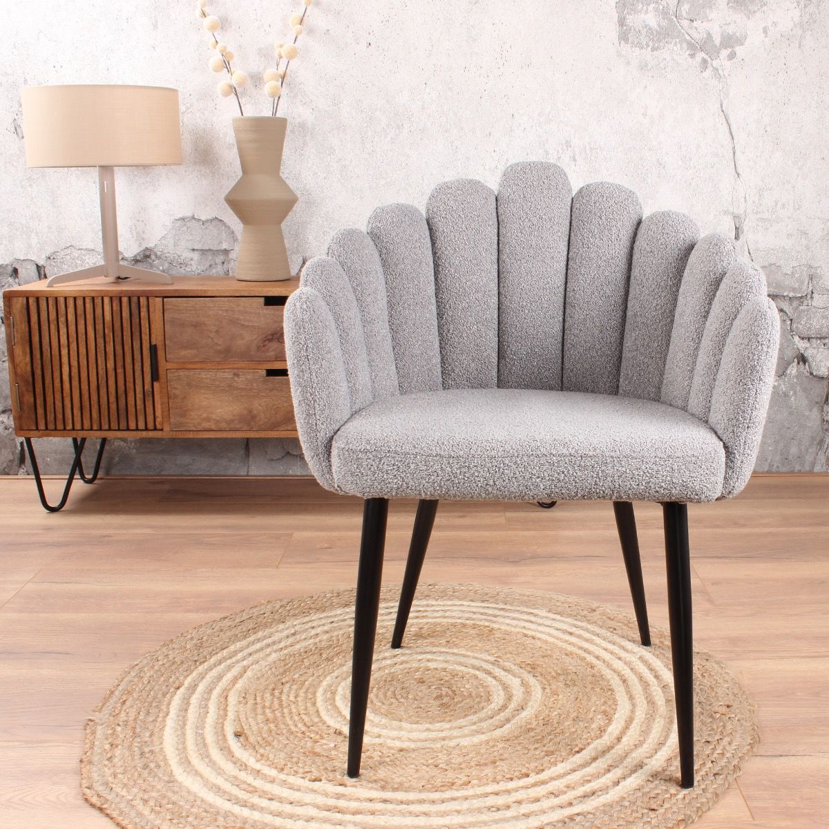 Stuhl grau, Esszimmerstuhl grau