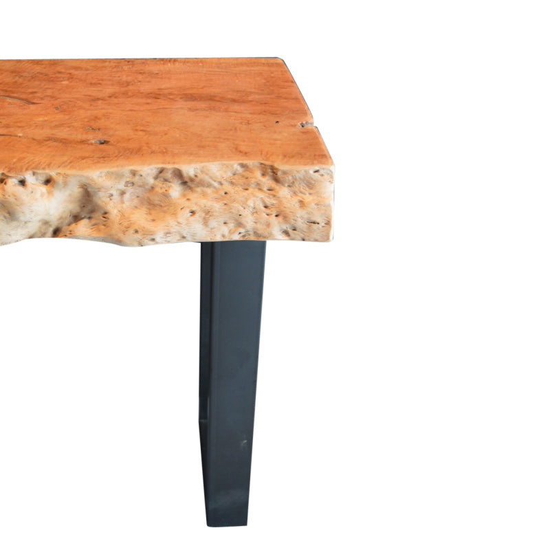 Konsole Massivholz, Wandtisch Metall-Gestell, Breite 170 cm