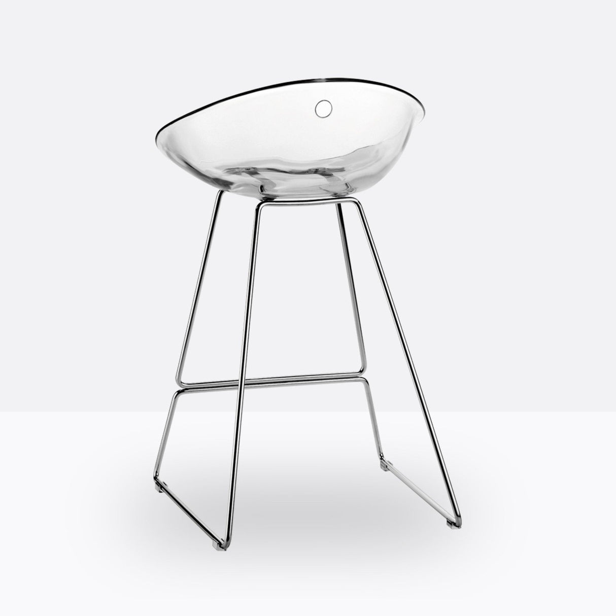 Barhocker weiß, Barstuhl weiß, Sitzhöhe 65 cm