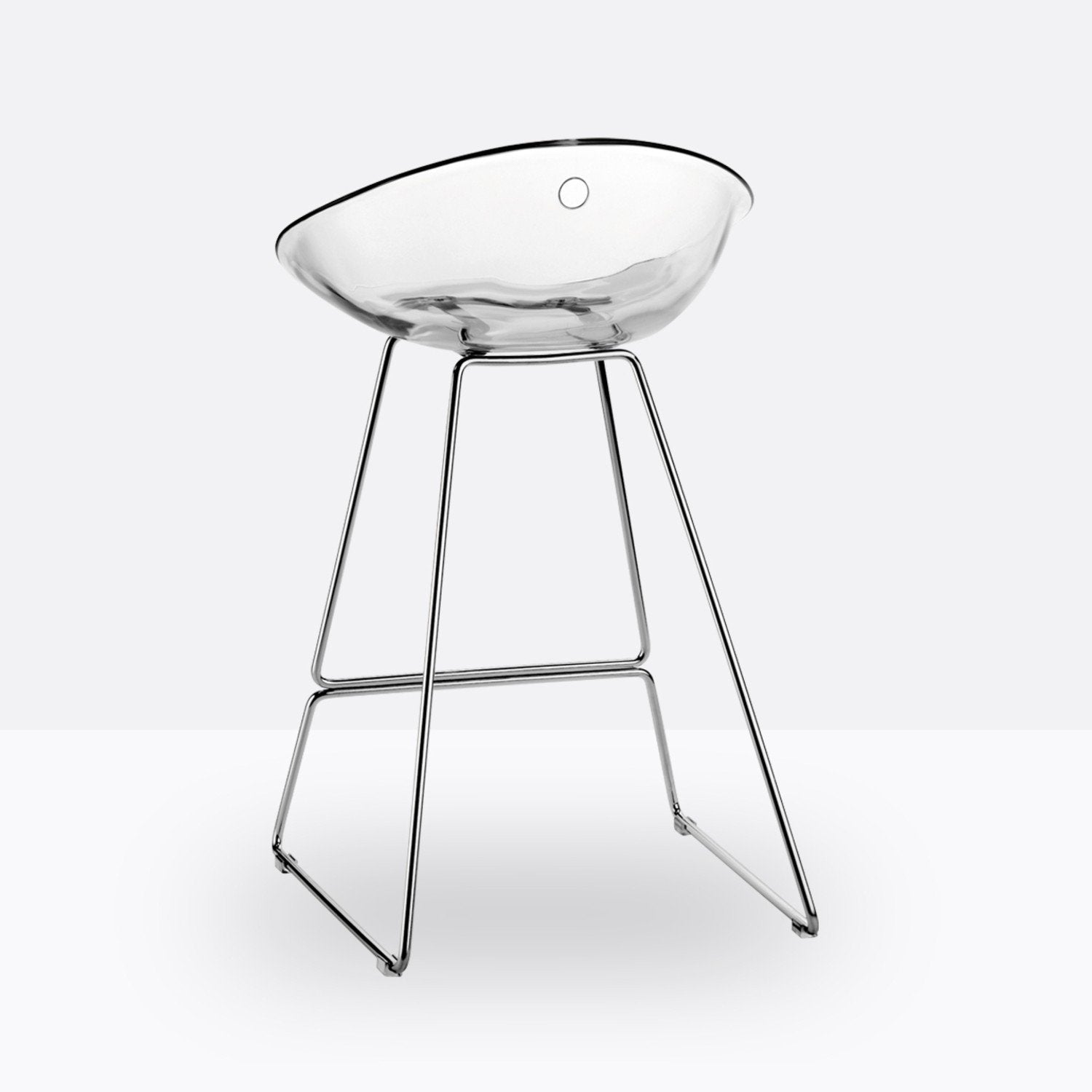 Barhocker weiß, Barstuhl weiß, Sitzhöhe 65 cm