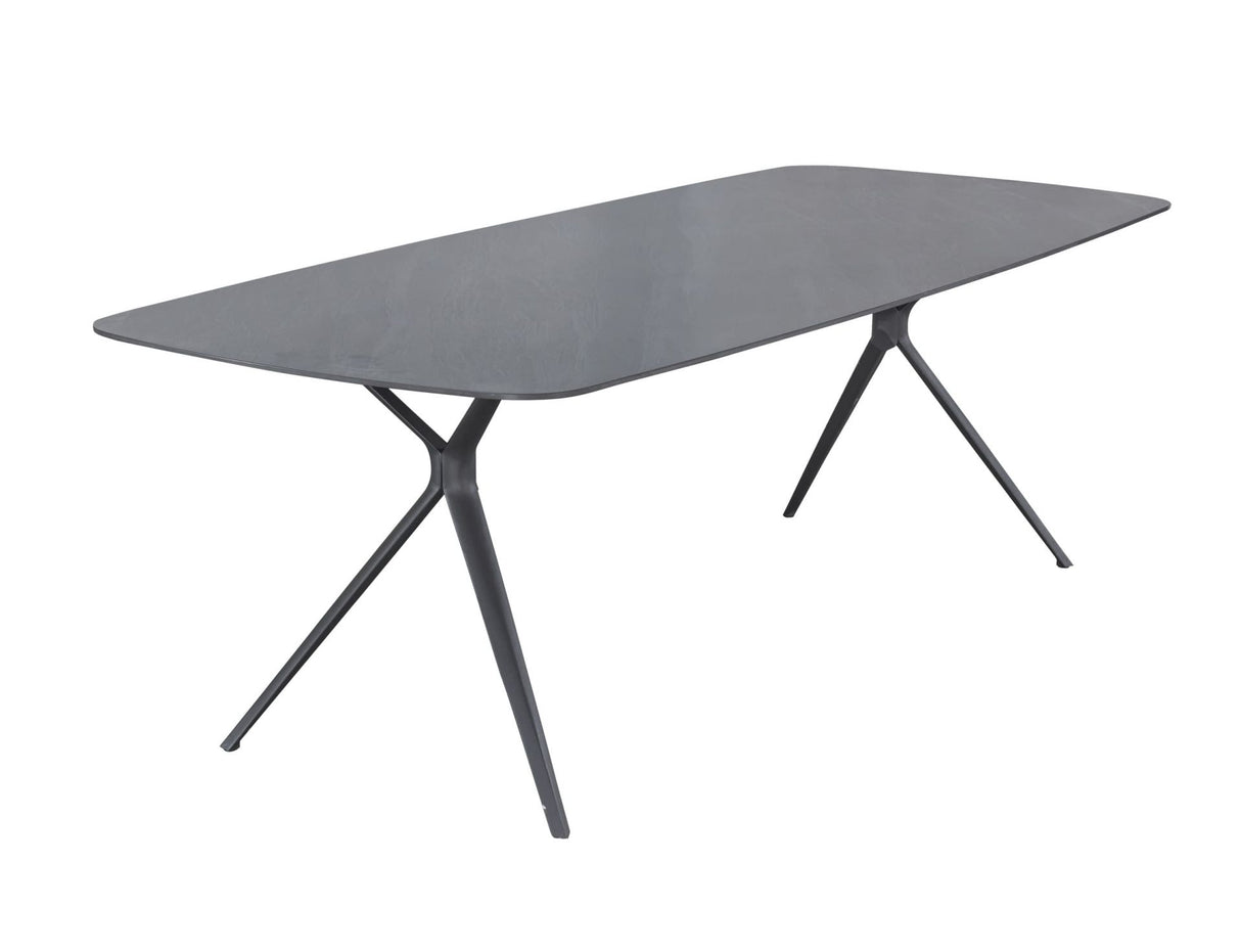 Gartentisch anthrazit, Esstisch anthrazit, Outdoortisch anthrazit, Länge 240 cm