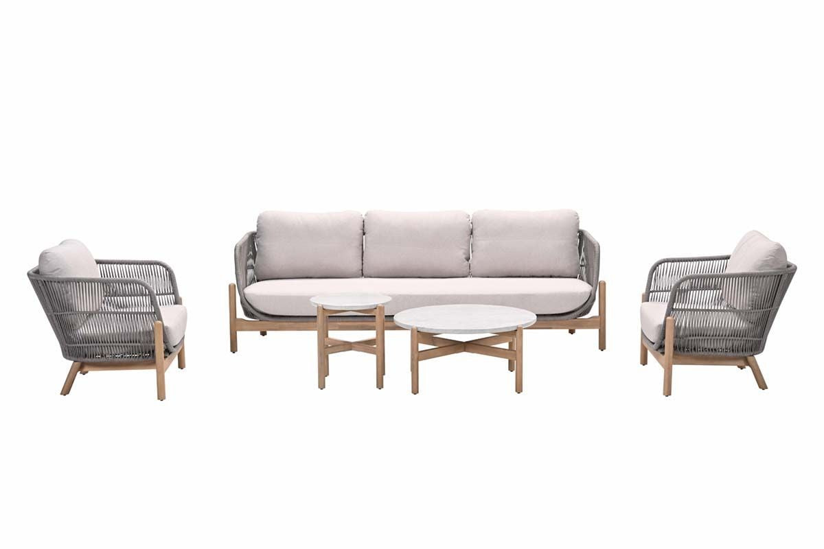 Gartenlounge taupe-grau