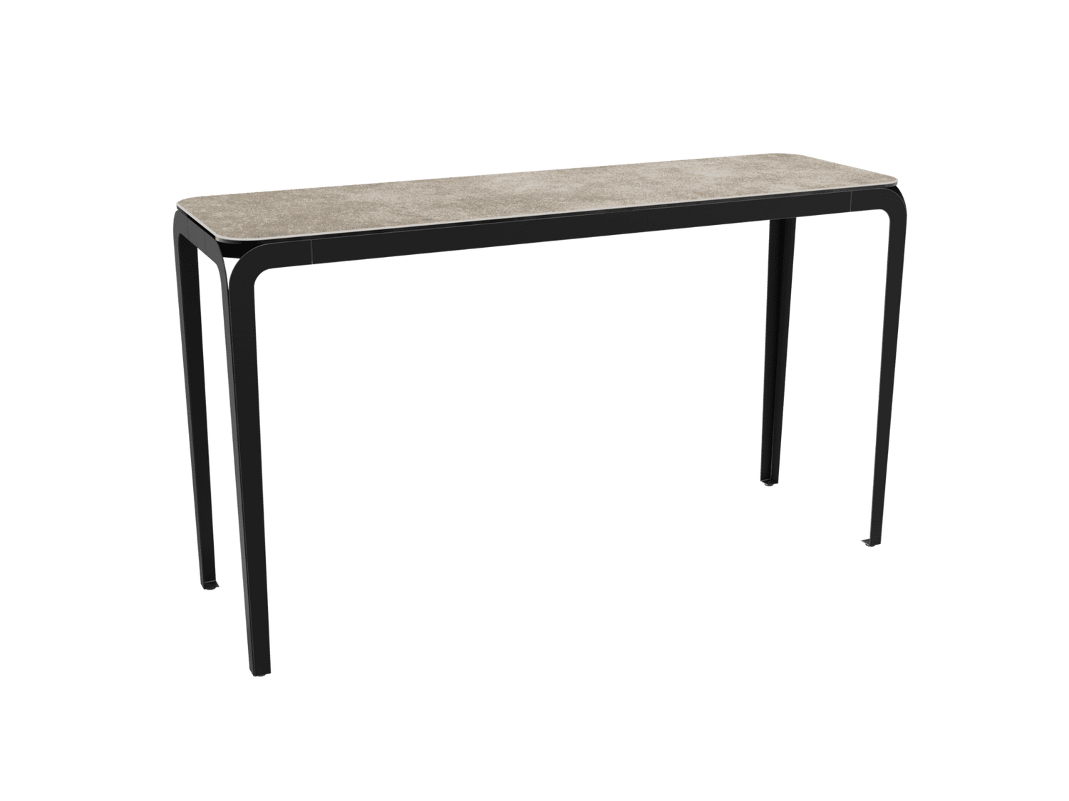 Konsole grau-taupe Keramik, Wandtisch Keramik, Konsole mir Keramikplatte, Breite 120 cm
