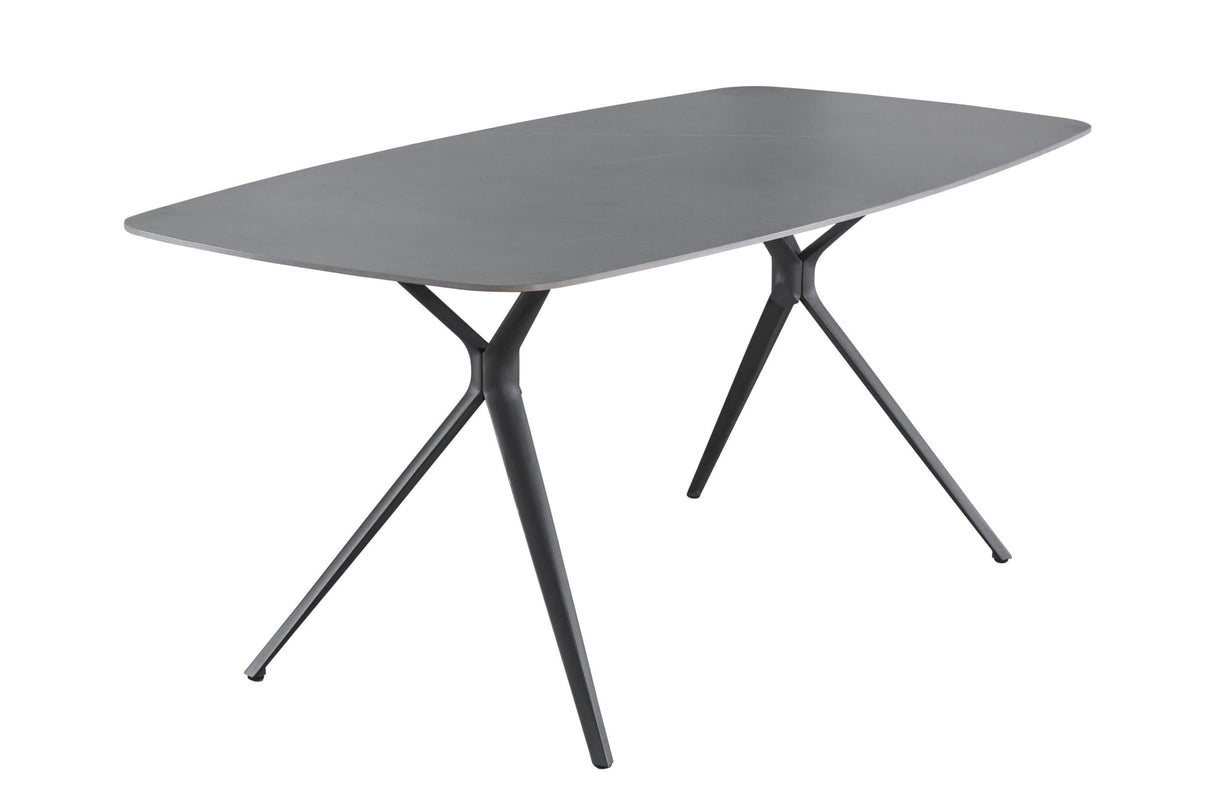 Gartentisch grau, Esstisch grau, Outdoortisch grau, Länge 180 cm