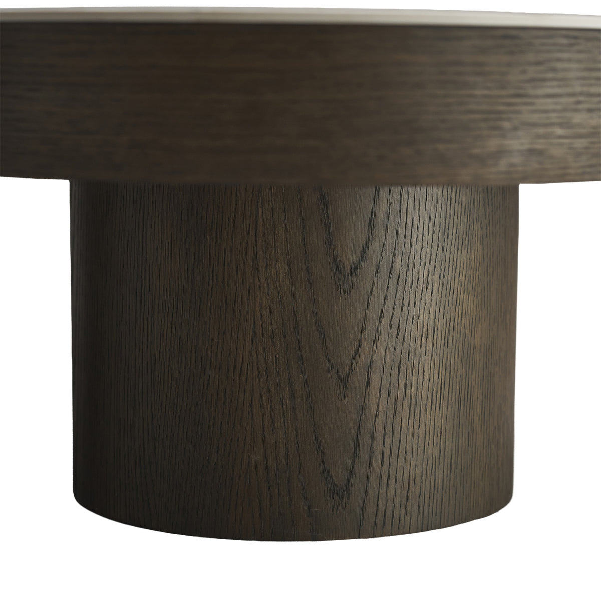Couchtisch halbrund Keramik-braun, Couchtisch Keramik braun, Länge 140 cm