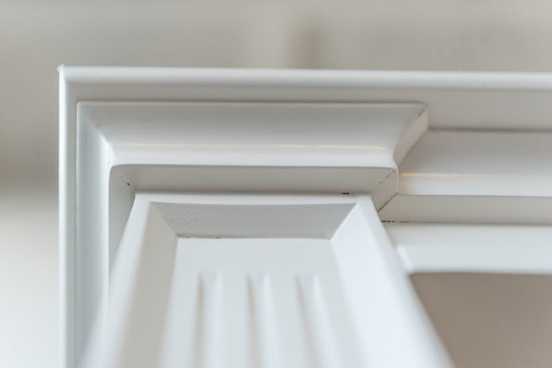 Bücherschrank weiß Landhausstil, Schrank weiß Landhaus, Breite 300 cm