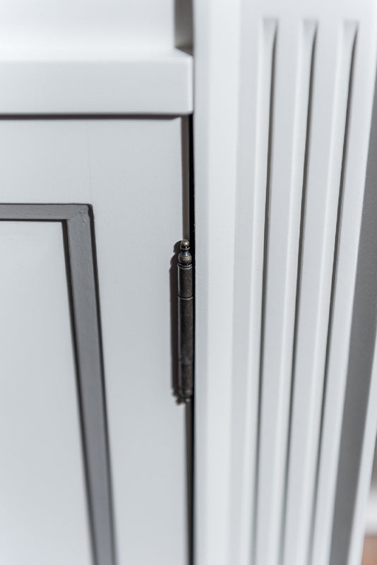 Bücherschrank weiß Landhausstil, Schrank weiß Landhaus, Breite 300 cm