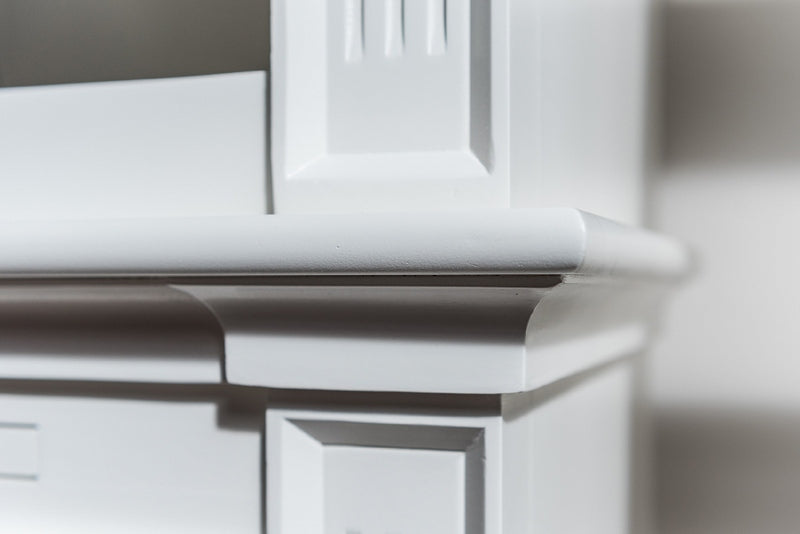 Bücherschrank schwarz Landhausstil, Schrank schwarz Landhaus, Breite 300 cm