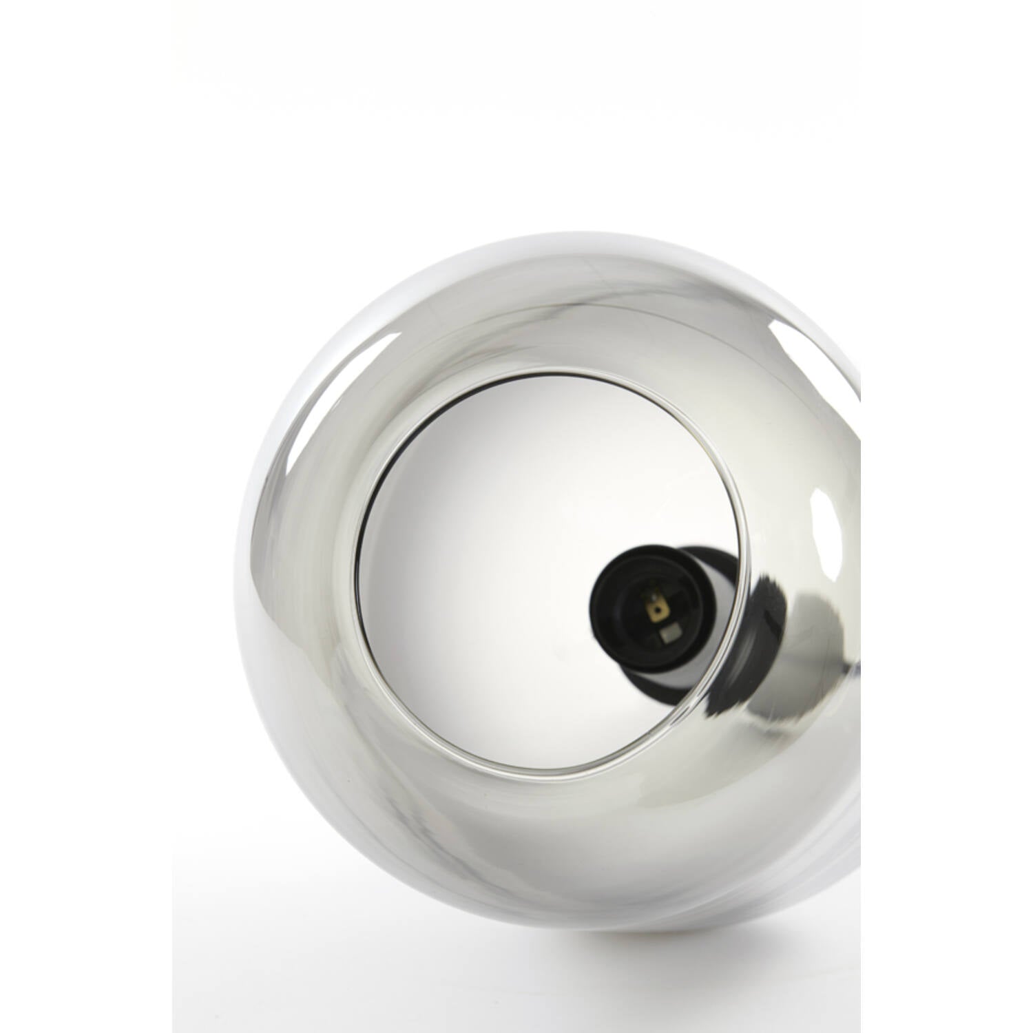 Hängeleuchte Gold-grau, Hängelampe Glas Gold, Durchmesser 21 cm