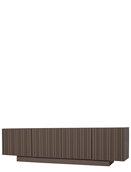 TV Schrank braun, Fernsehschrank braun, Wandhängeschrank braun, Breite 200 cm