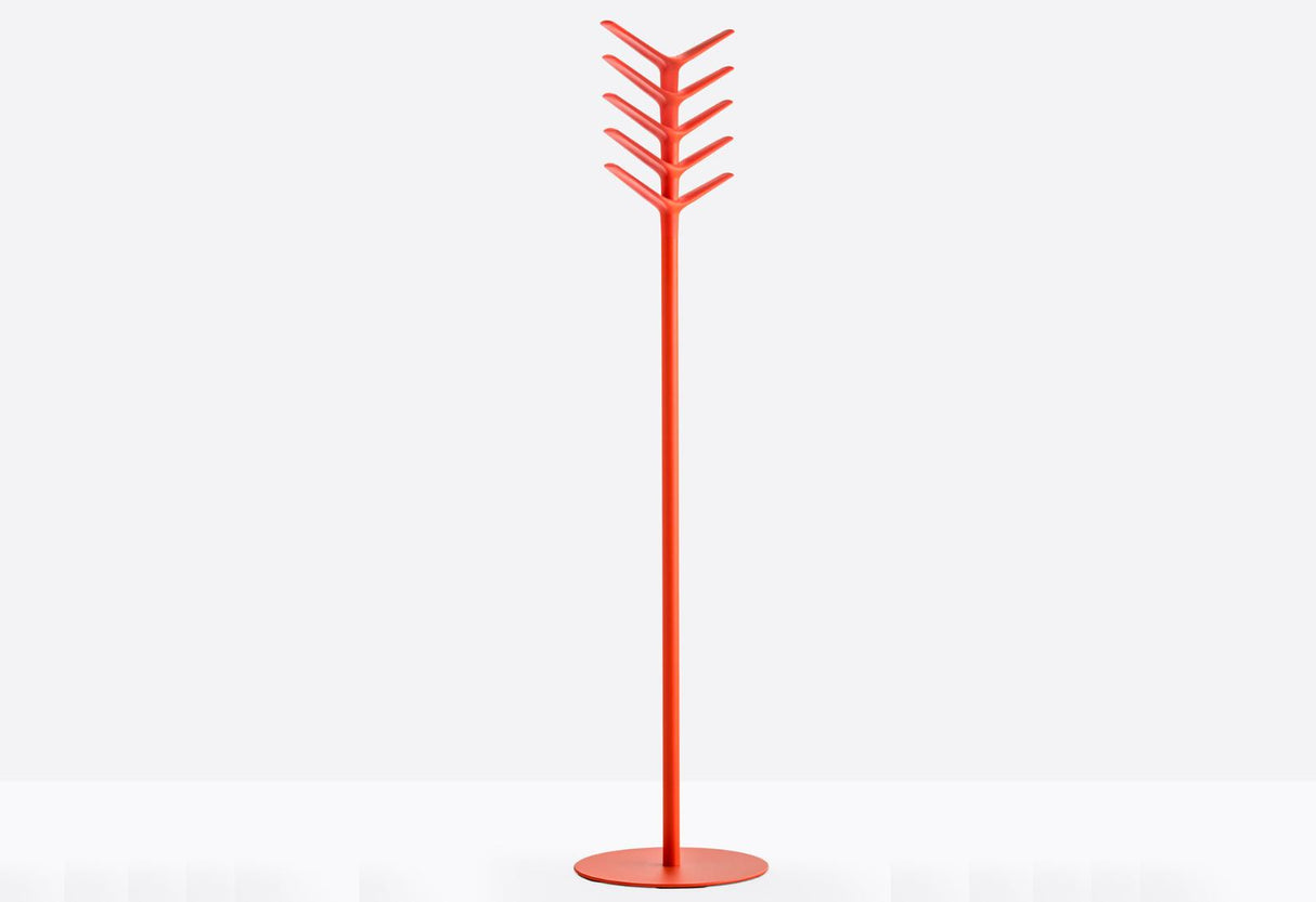 Garderobe rot, Garderobenständer rot, Standgarderobe rot, Höhe 173 cm