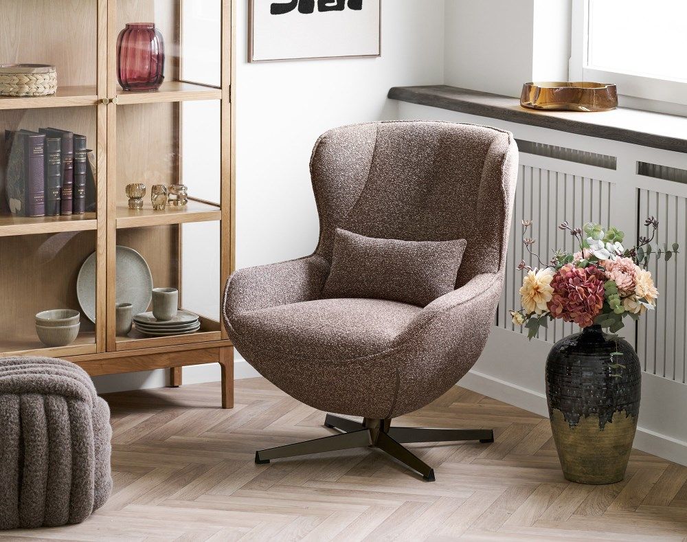 Sessel braun, Drehsessel braun, moderner Sessel braun