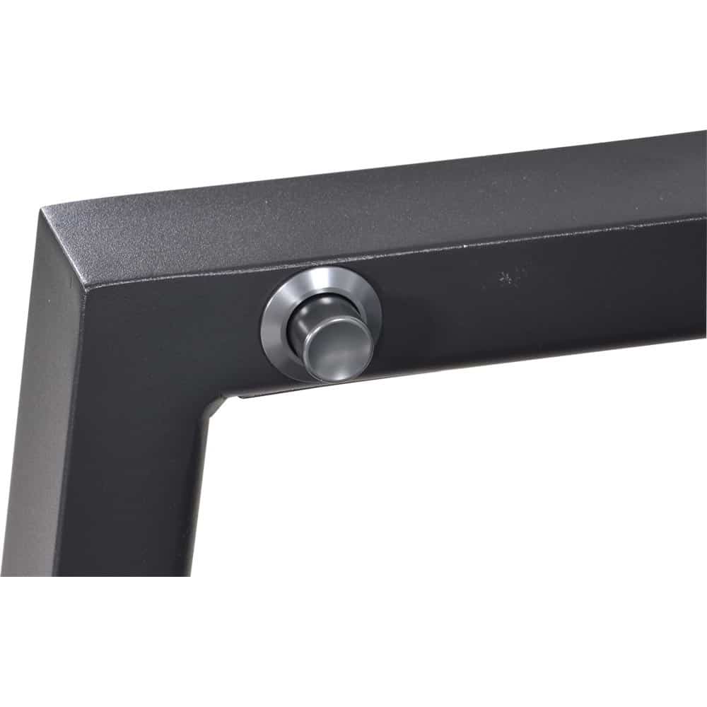 Hochlehner grau-anthrazit, Gartenstuhl grau-anthrazit