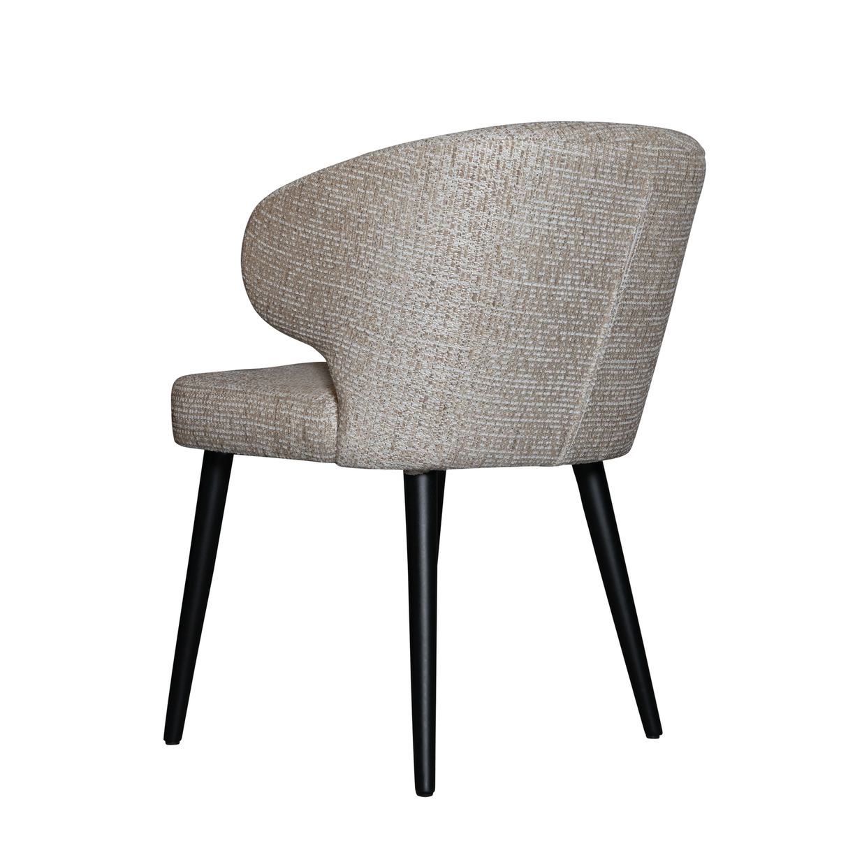 Stuhl creme-braun, Stuhl mit Armlehne Farbe creme-braun