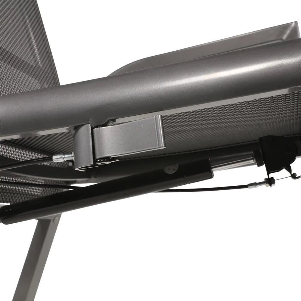 Hochlehner grau-anthrazit, Gartenstuhl grau-anthrazit