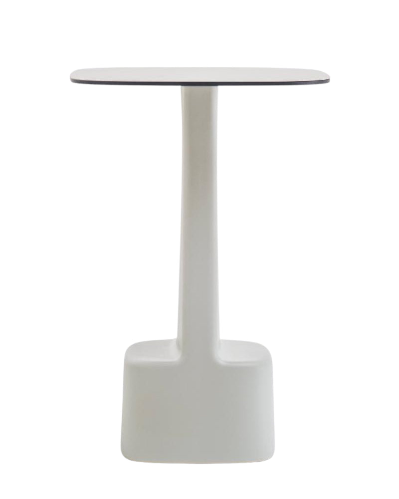 Stehtisch weiß, Bartisch weiß, Höhe 100 cm