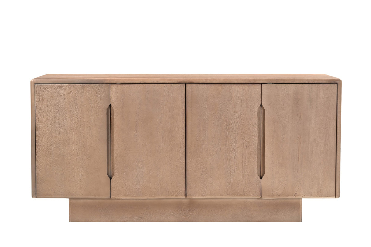 Sideboard Naturholz, Anrichte Massivholz, Breite 170 cm