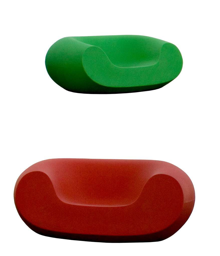 Garten-Sessel rot, Outdoor Sessel rot, Gartenmöbel Sessel Outdoor rot