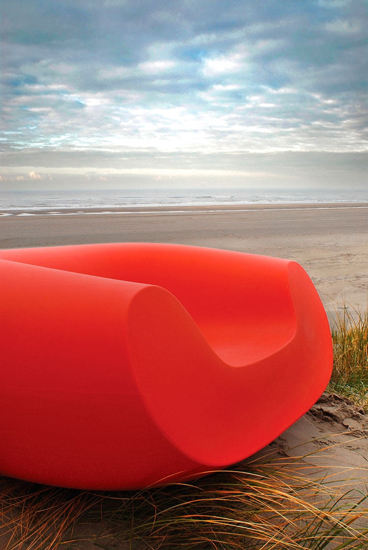 Garten-Sessel rot, Outdoor Sessel rot, Gartenmöbel Sessel Outdoor rot