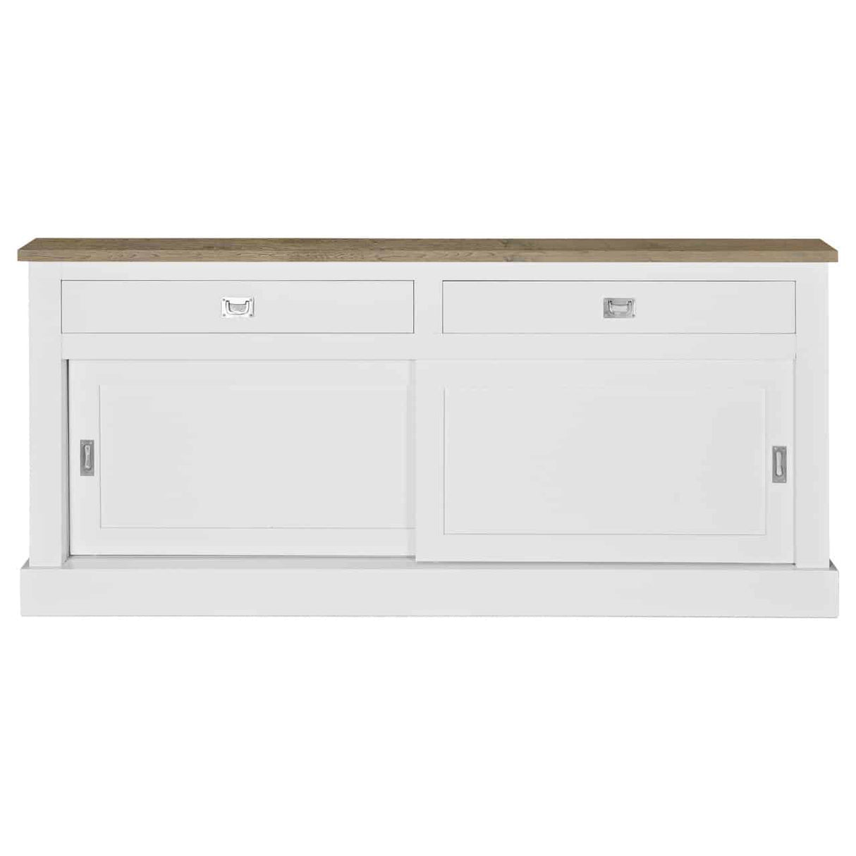 Sideboard weiß Landhaus, Anrichte weiß Landhaus, Breite 200 cm