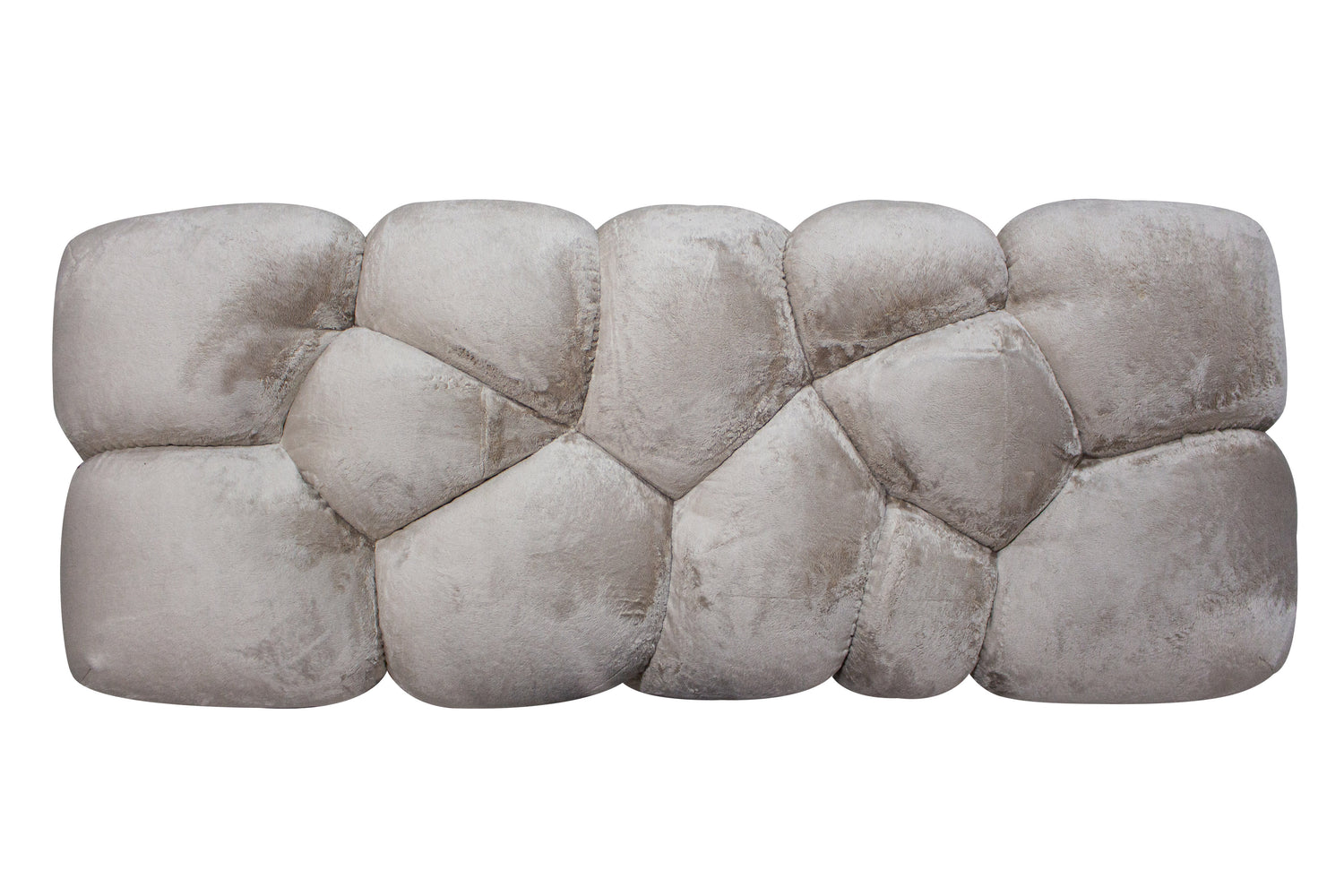 Sitzbank beige, Bank beige, Länge 160 cm