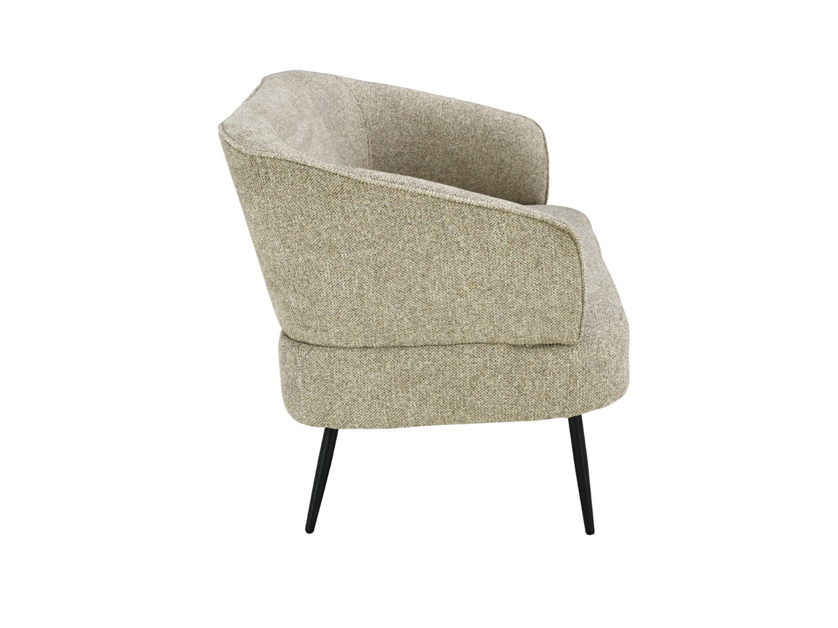 Sofa beige, Sitzbank beige, Breite 140 cm