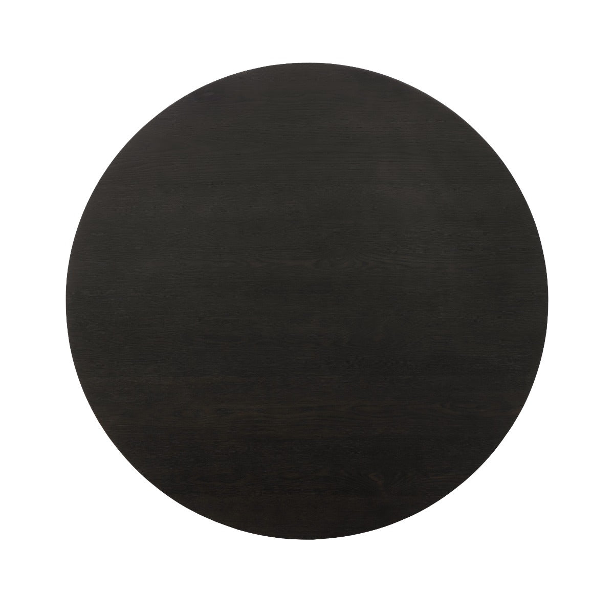 Esstisch rund Eiche furniert , runder Tisch braun, Durchmesser 130 cm