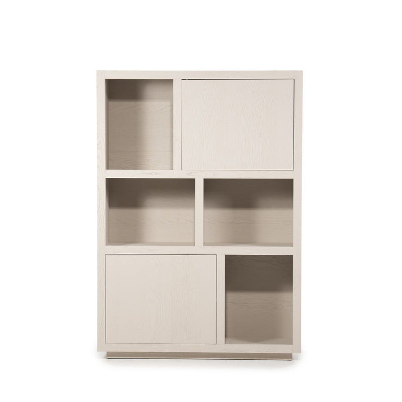 Fernsehschrank taupe Eiche furniert, TV Schrank taupe Eiche furniert, Lowboard taupe Eiche furniert, Breite 200 cm