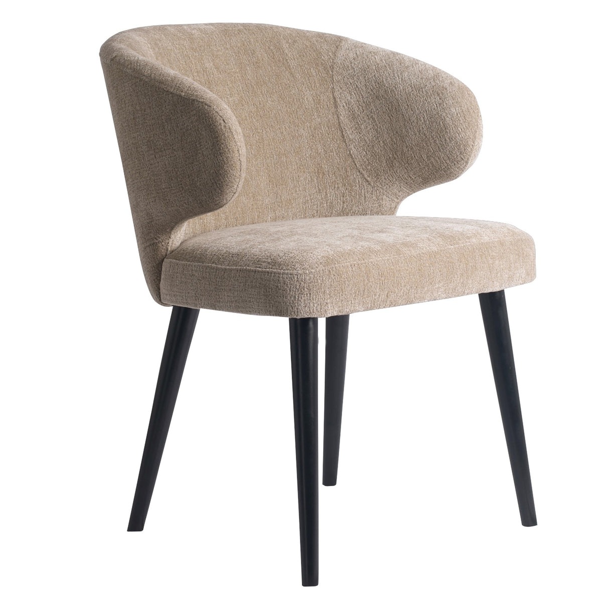 Stuhl creme, Stuhl mit Armlehne Farbe beige-creme