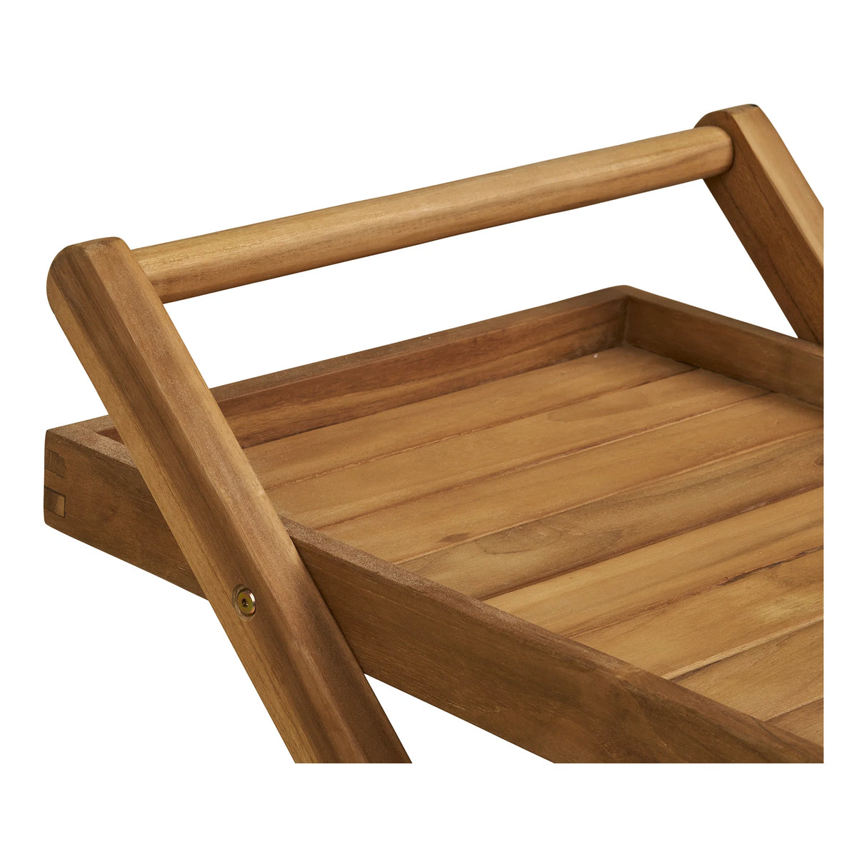 Garten-Servierwagen Holz, Gartentrolley Holz