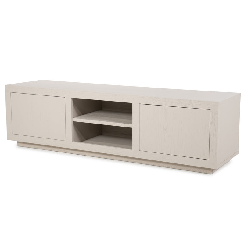 Fernsehschrank taupe Eiche furniert, TV Schrank taupe Eiche furniert, Lowboard taupe Eiche furniert, Breite 160 cm