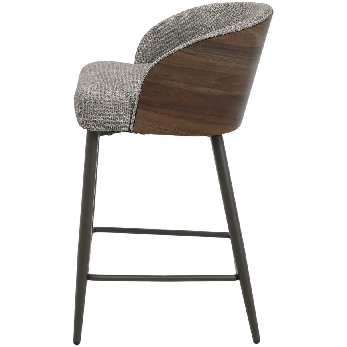 Barstuhl taupe, Barstuhl braun-taupe, Sitzhöhe 65 cm