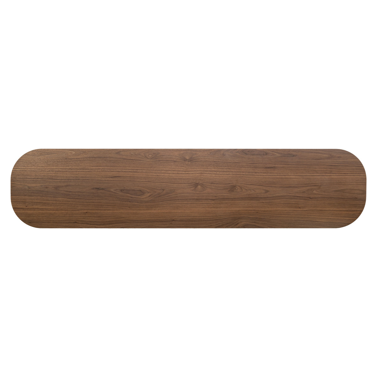 TV Schrank braun Fernsehschrank oval braun, Lowboard braun, Breite 200 cm