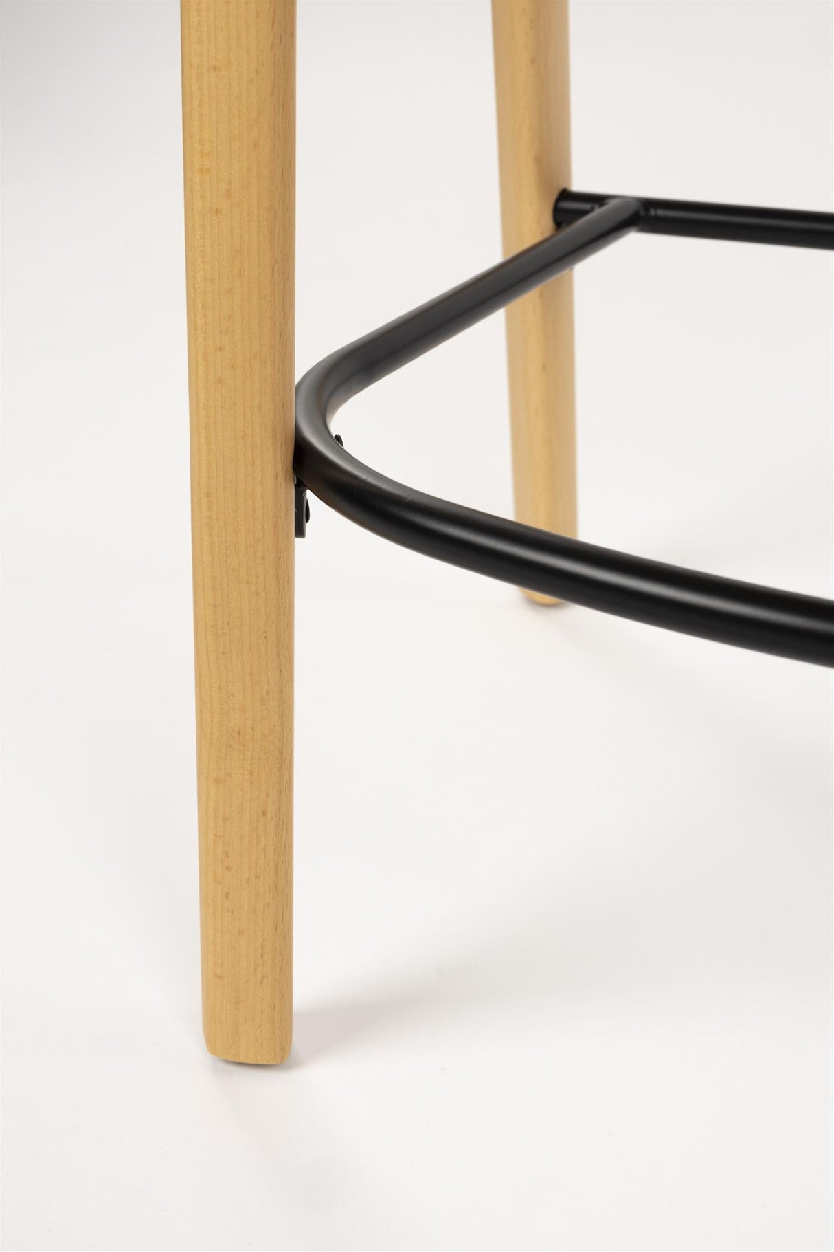 Barstuhl Naturholz-Stuhlbeine, Barstuhl braun, Sitzhöhe 65 cm