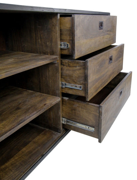 Sideboard Industriedesign, Anrichte Landhaus,  Kommode Landhaus, Breite 150 cm